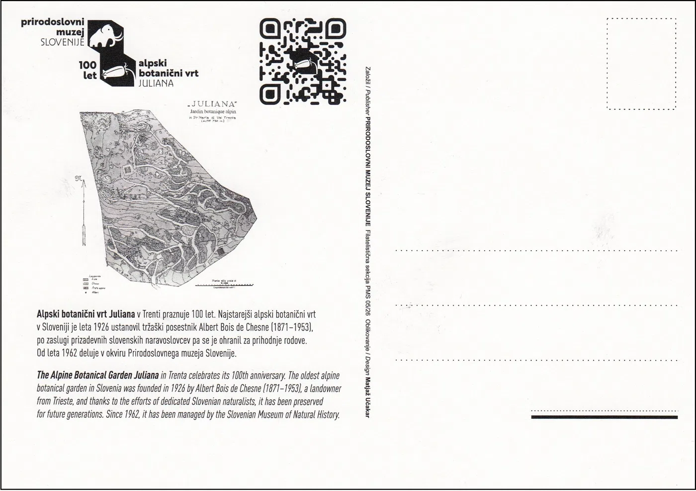 ALPSKI BOTANIČNI VRT JULIANA - 100 LET